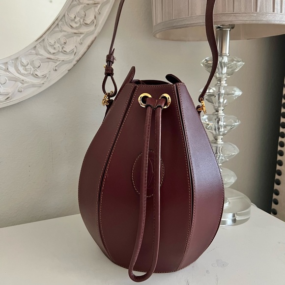 Cartier Handbags - Cartier Bucket Shoulder Bag